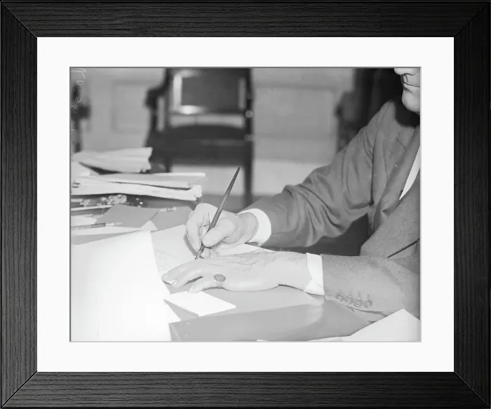 Framed Print : Hands in the New Deal Framed Print : Hands in the New Deal
