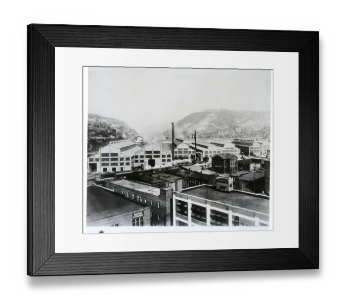 Framed Print : Main Collection Of Steel Plants Framed Print : Main Collection Of Steel Plants