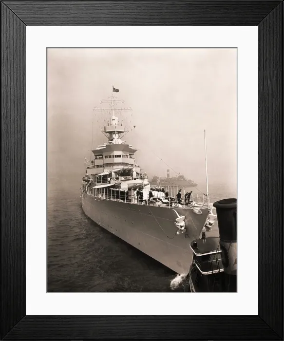 Framed Print : U.S.S. Indianapolis Sailing Framed Print : U.S.S. Indianapolis Sailing