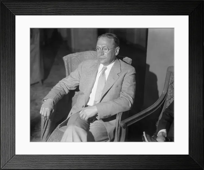 Framed Print : Vladimir K. Zworykin Posing Framed Print : Vladimir K. Zworykin Posing