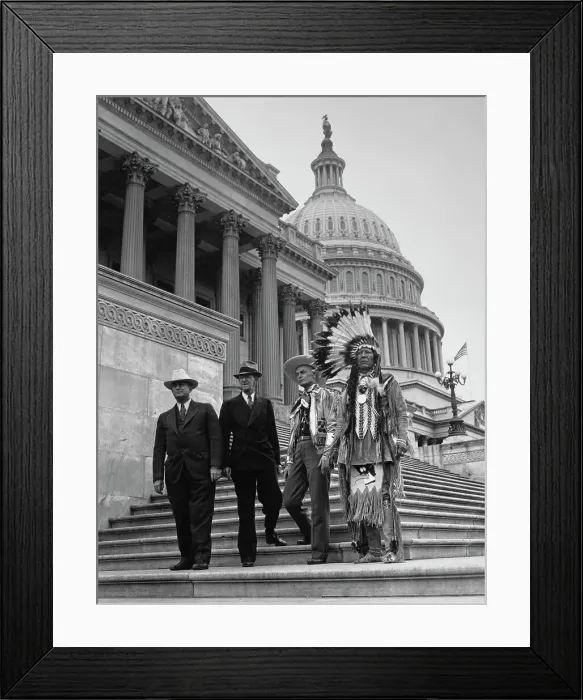 Framed Print : Spokesmen For The Native American Cause Framed Print : Spokesmen For The Native American Cause