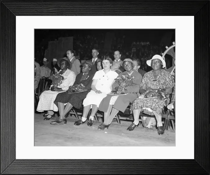 Framed Print : Mothers Of Scottsboro Accused Seated;Ral Framed Print : Mothers Of Scottsboro Accused Seated;Ral