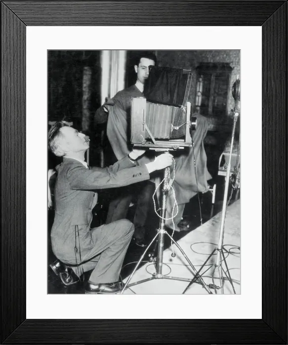 Framed Print : Photographer Edward Steichen