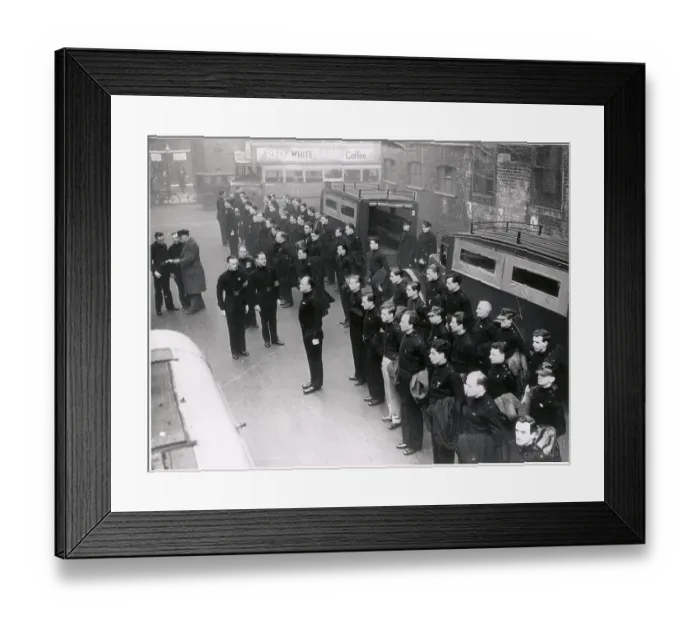Framed Print : Members Of The Britsh Fascist Party Framed Print : Members Of The Britsh Fascist Party