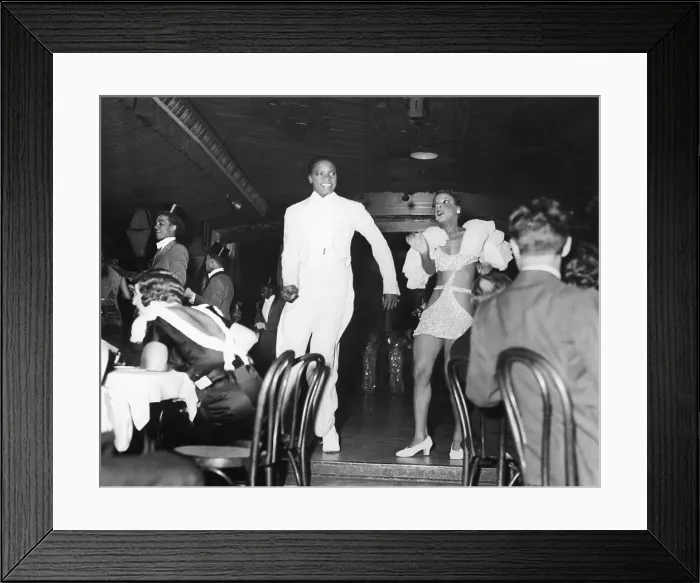 Framed Print : Dancers Performing at the Cotton Club Framed Print : Dancers Performing at the Cotton Club
