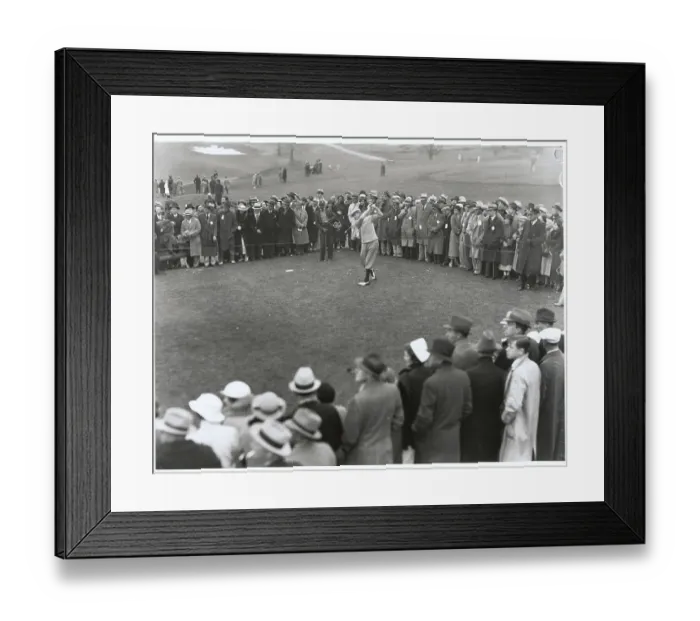 Framed Print : Horton Smith During Golf Tournament Framed Print : Horton Smith During Golf Tournament