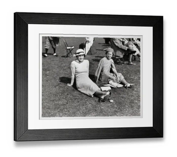 Framed Print : Society Women at Masters Golf Tourney Framed Print : Society Women at Masters Golf Tourney