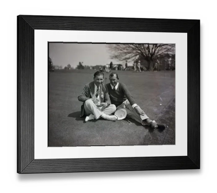Framed Print : Art Kreng and Ed Dudley