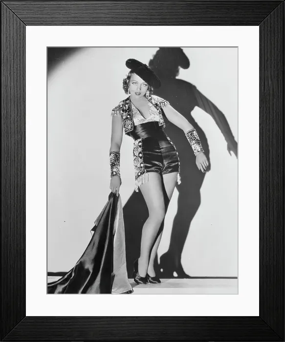 Framed Print : Francis Drake Wearing Toreador Costume Framed Print : Francis Drake Wearing Toreador Costume