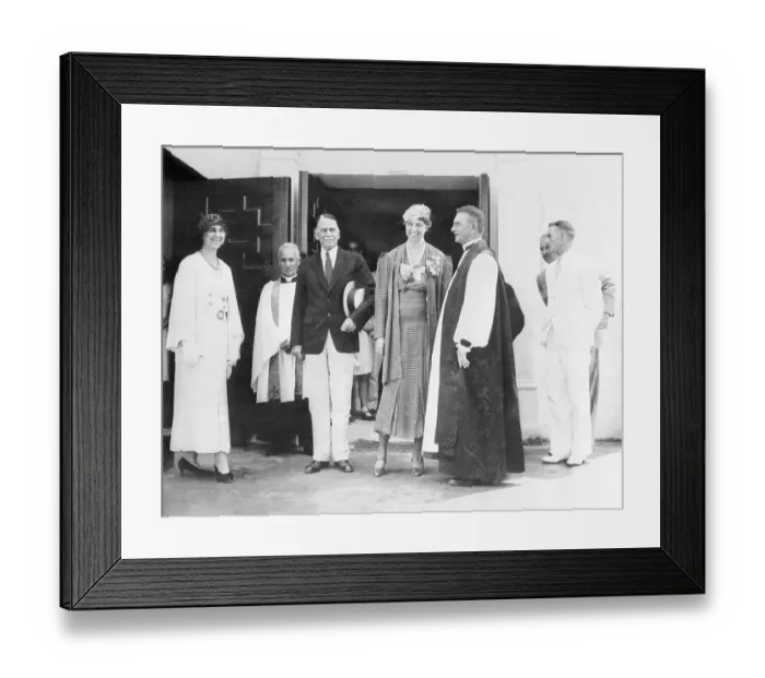 Framed Print : Eleanor Roosevelt with Blanton Winship and Charles Colmore Framed Print : Eleanor Roosevelt with Blanton Winship and Charles Colmore