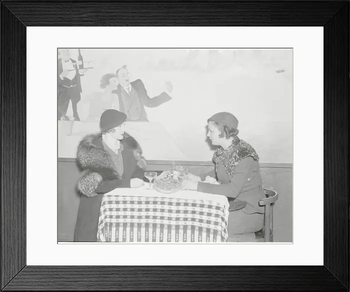Framed Print : Phyllis H. Johnson and Mrs. Theodore Greeff Framed Print : Phyllis H. Johnson and Mrs. Theodore Greeff