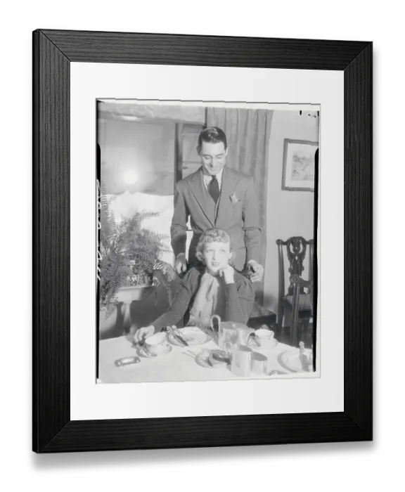 Framed Print : Cary Grant and Virginia Cherrill Framed Print : Cary Grant and Virginia Cherrill
