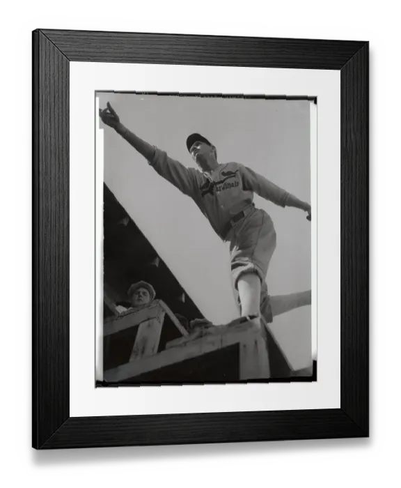 Framed Print : A Dizzy View of Dizzy Dean