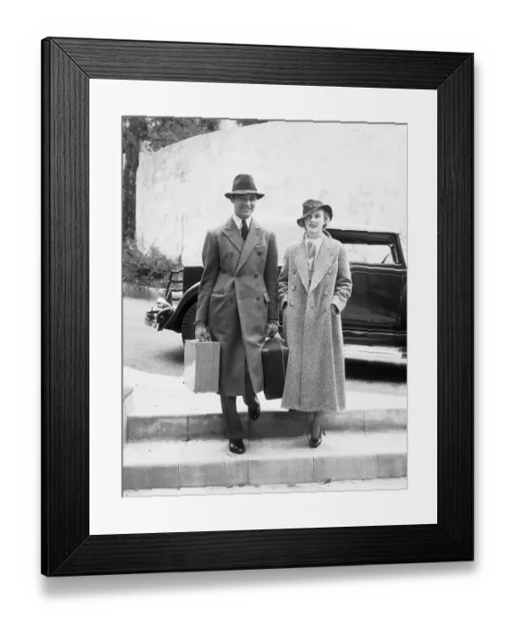 Framed Print : Cary Grant and Virginia Cherrill Framed Print : Cary Grant and Virginia Cherrill