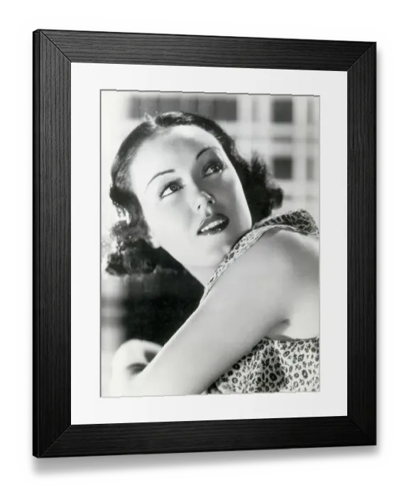 Framed Print : Fay Wray in Viva Villa! Framed Print : Fay Wray in Viva Villa!