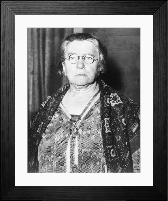Framed Print : Emma Goldman on Return Framed Print : Emma Goldman on Return