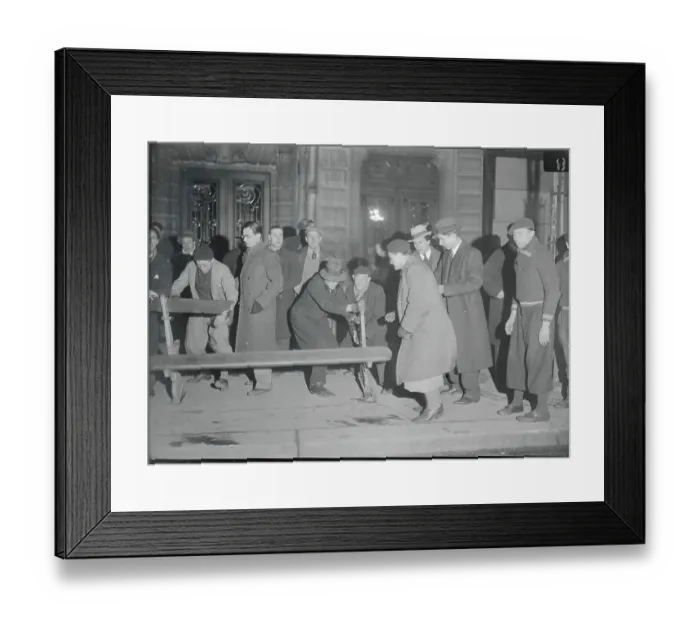 Framed Print : Parisians Rioting Framed Print : Parisians Rioting