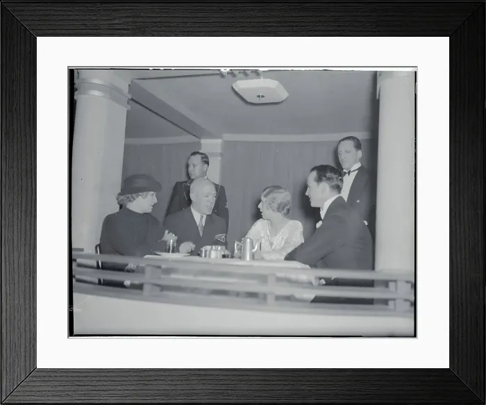Framed Print : Jimmy McHugh Chatting with Colleagues Framed Print : Jimmy McHugh Chatting with Colleagues