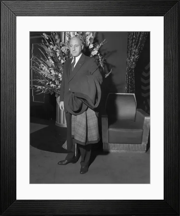 Framed Print : Cecil B. Demille Attending a Movie Preview Framed Print : Cecil B. Demille Attending a Movie Preview