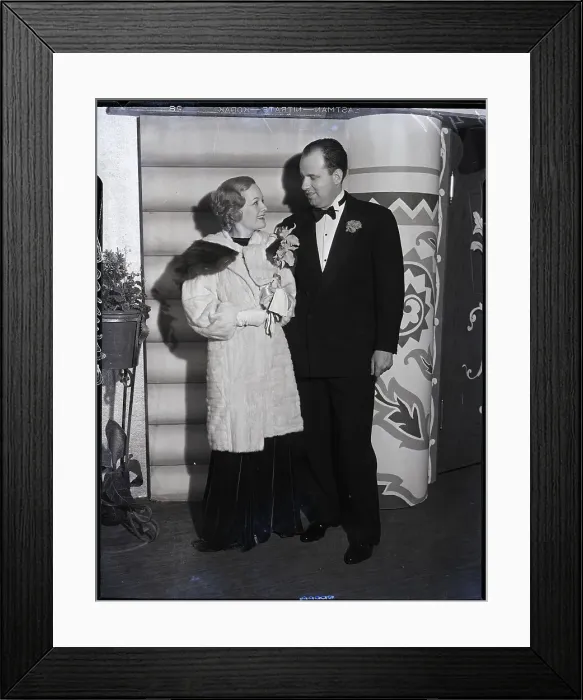 Framed Print : Joh Meyer, Marion Nixon At Little Club Framed Print : Joh Meyer, Marion Nixon At Little Club