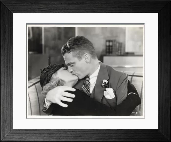 Framed Print : James Cagney Appearing with Bette Davis Framed Print : James Cagney Appearing with Bette Davis