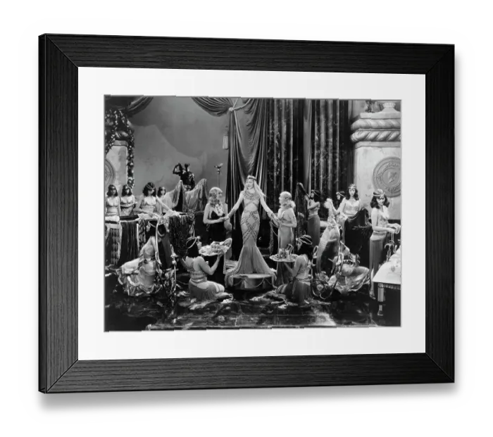 Framed Print : Claudette Colbert as Cleopatra Framed Print : Claudette Colbert as Cleopatra