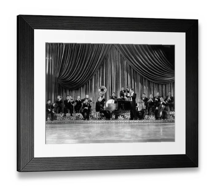 Framed Print : Rudy Valle And His Connecticut Yankees Framed Print : Rudy Valle And His Connecticut Yankees
