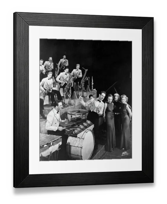 Framed Print : Fred Waring And Lane Sisters