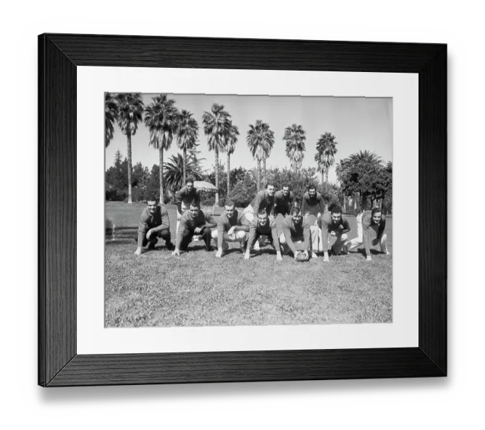 Framed Print : All American Football Team Framed Print : All American Football Team