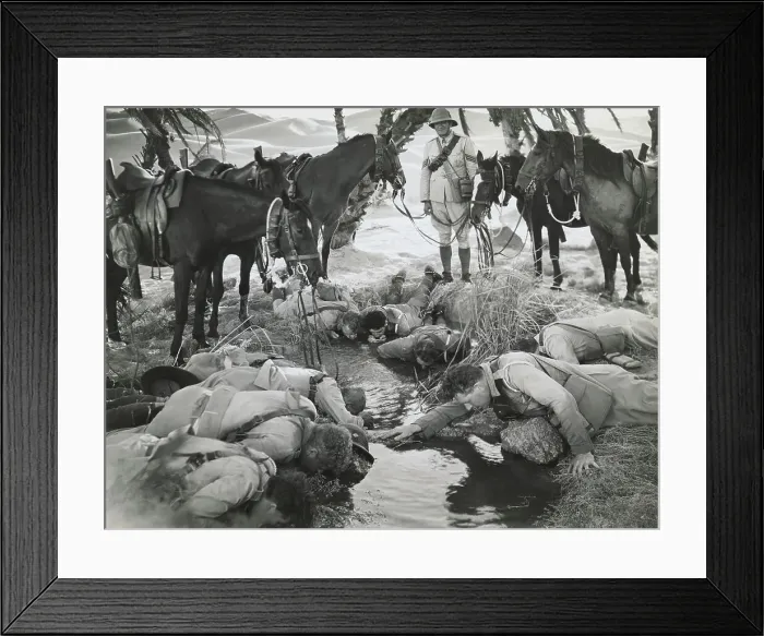 Framed Print : Movie Still from Lost Patrol Framed Print : Movie Still from Lost Patrol