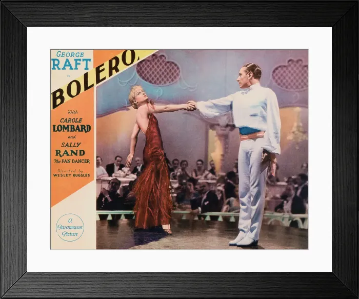 Framed Print : Couple Dancing in Bolero Framed Print : Couple Dancing in Bolero