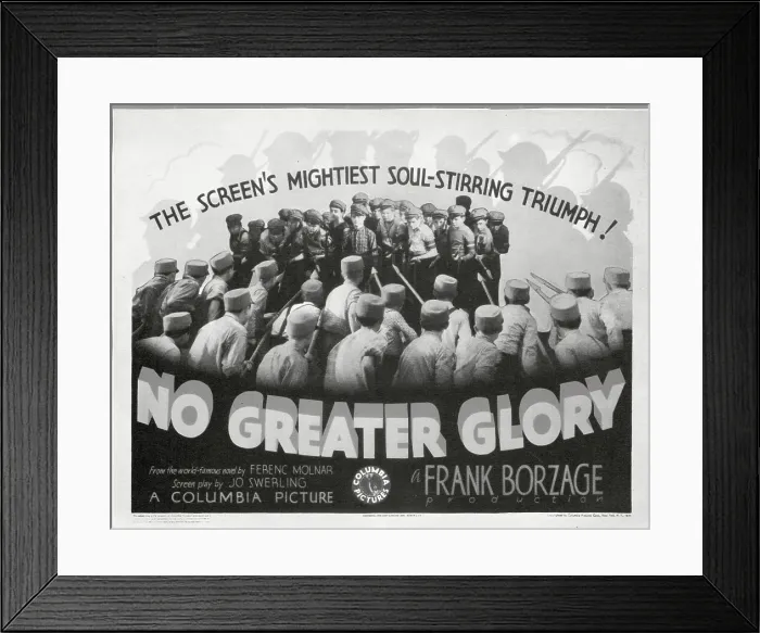 Framed Print : Movie poster of No Greater Glory Framed Print : Movie poster of No Greater Glory