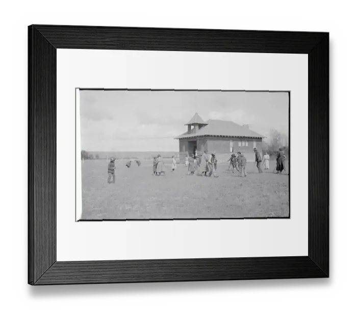 Framed Print : Children Playing Field Hockey Framed Print : Children Playing Field Hockey