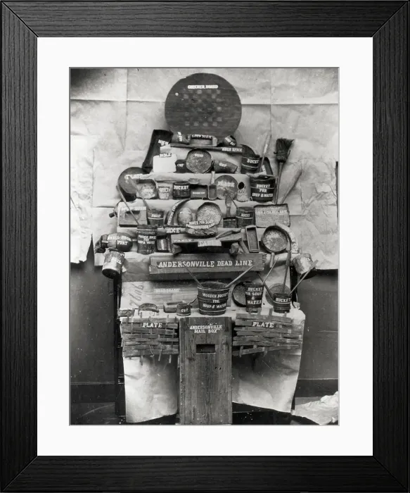 Framed Print : Relics Of Confederate Prison Framed Print : Relics Of Confederate Prison