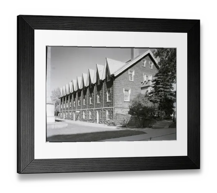 Framed Print : Brigham Young's Gabled House Framed Print : Brigham Young's Gabled House