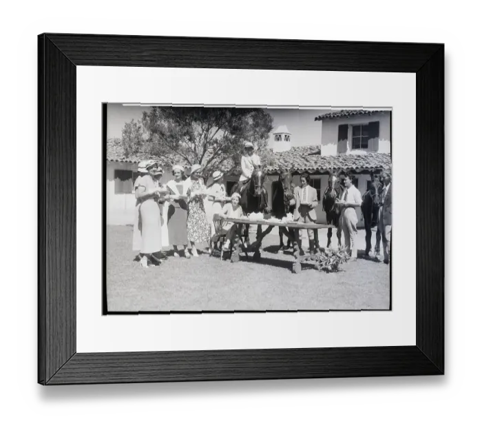 Framed Print : Tea At Riding And Hunting Club Framed Print : Tea At Riding And Hunting Club