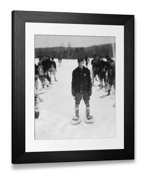 Framed Print : Winner of the Snowshoe Race Framed Print : Winner of the Snowshoe Race