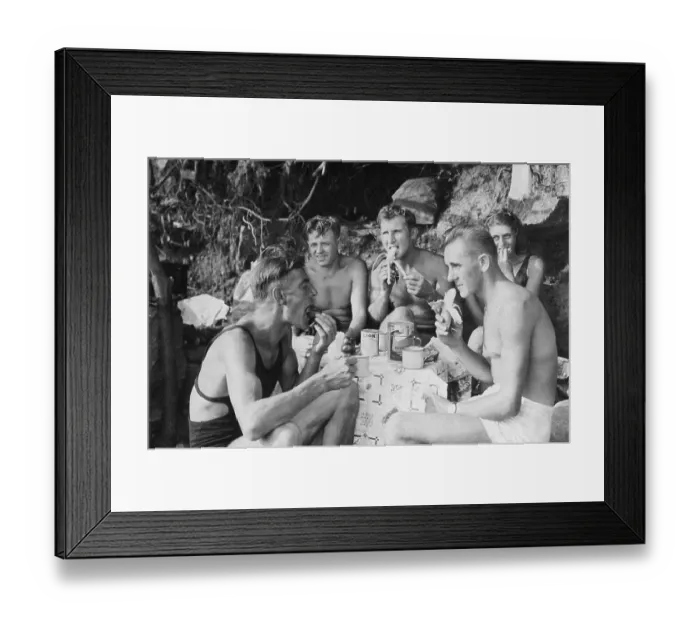 Framed Print : Bruno Hauptmann Picnicking with Friends Framed Print : Bruno Hauptmann Picnicking with Friends
