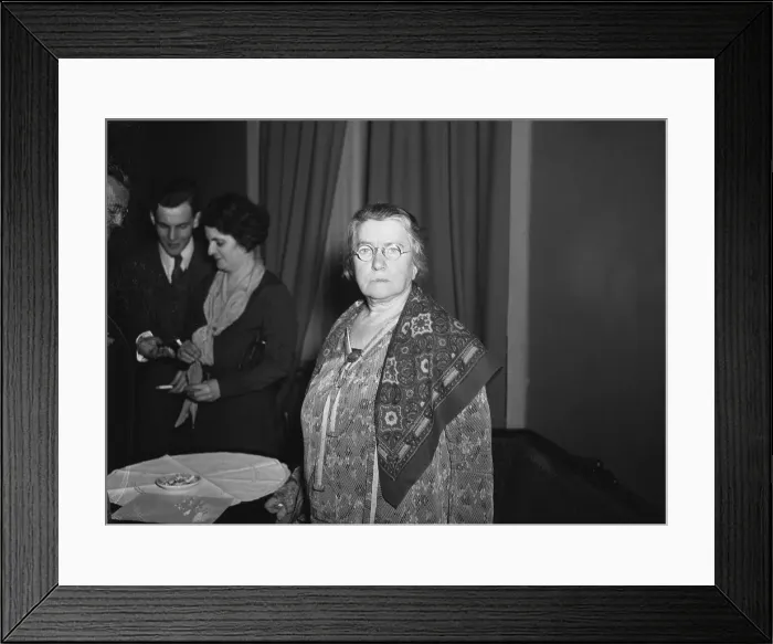 Framed Print : Emma Goldman Standing Near Acquaintances Framed Print : Emma Goldman Standing Near Acquaintances