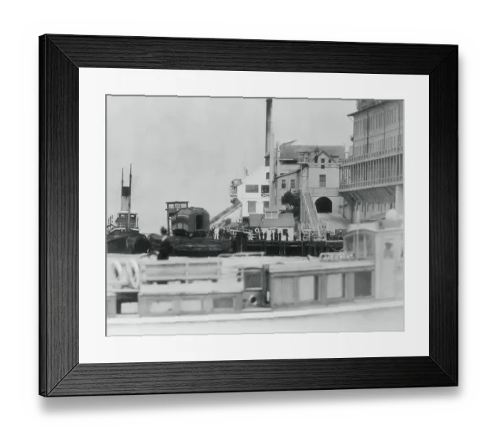 Framed Print : Boats Bound for Alcatraz Framed Print : Boats Bound for Alcatraz