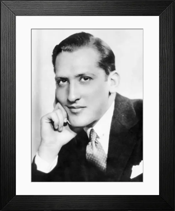 Framed Print : Portrait of Sidney Kingsley Framed Print : Portrait of Sidney Kingsley