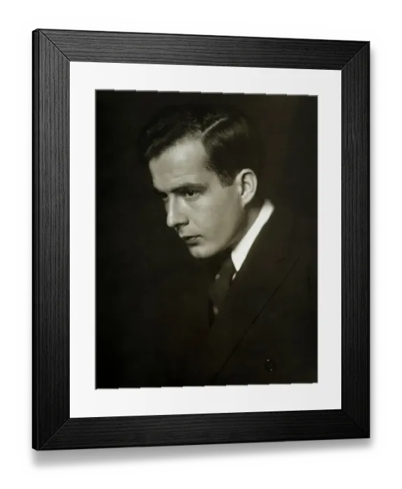 Framed Print : American Composer Samuel Barber Framed Print : American Composer Samuel Barber
