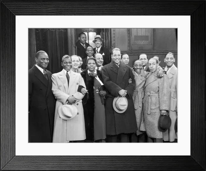 Framed Print : Duke Ellington and His Band Framed Print : Duke Ellington and His Band