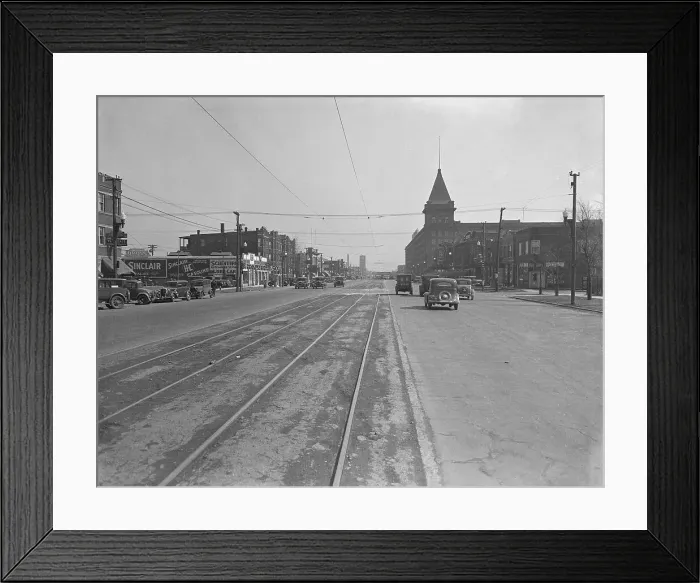 Framed Print : Street in Cicero Framed Print : Street in Cicero