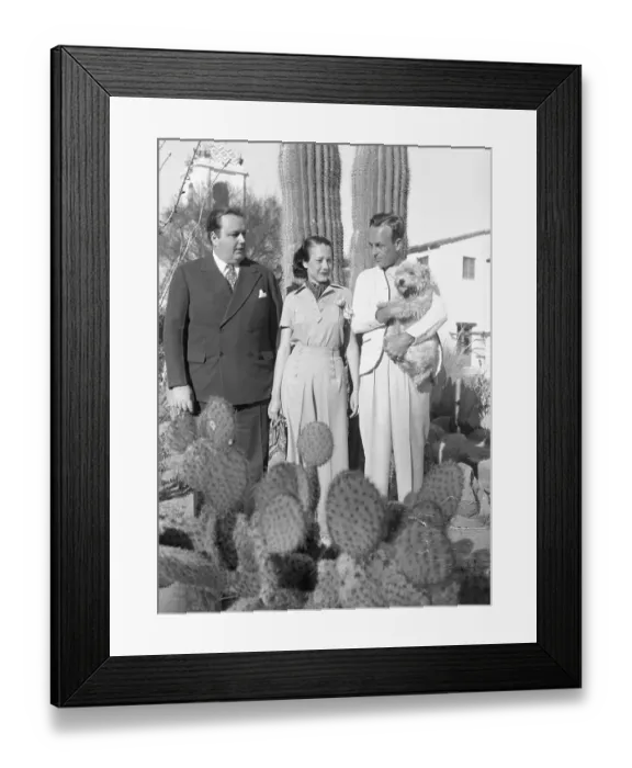 Framed Print : William Randolph Hearst Jr. and Family Members on Outing Framed Print : William Randolph Hearst Jr. and Family Members on Outing