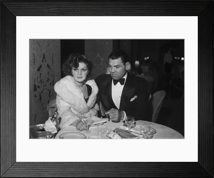 Framed Print : Jack Dempsey with Wife at Cocoanut Grove Framed Print : Jack Dempsey with Wife at Cocoanut Grove