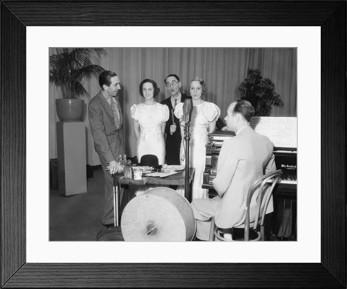Framed Print : Disney with Cartoon Vocalists Framed Print : Disney with Cartoon Vocalists