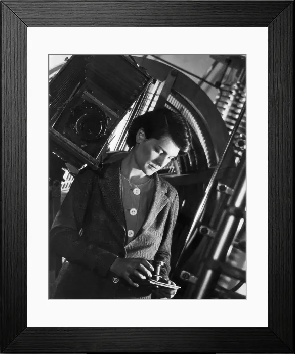 Framed Print : Margaret Bourke-White Holding Camera Framed Print : Margaret Bourke-White Holding Camera