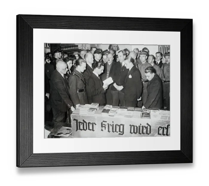 Framed Print : Dr. Joseph Goebbels Reading Framed Print : Dr. Joseph Goebbels Reading