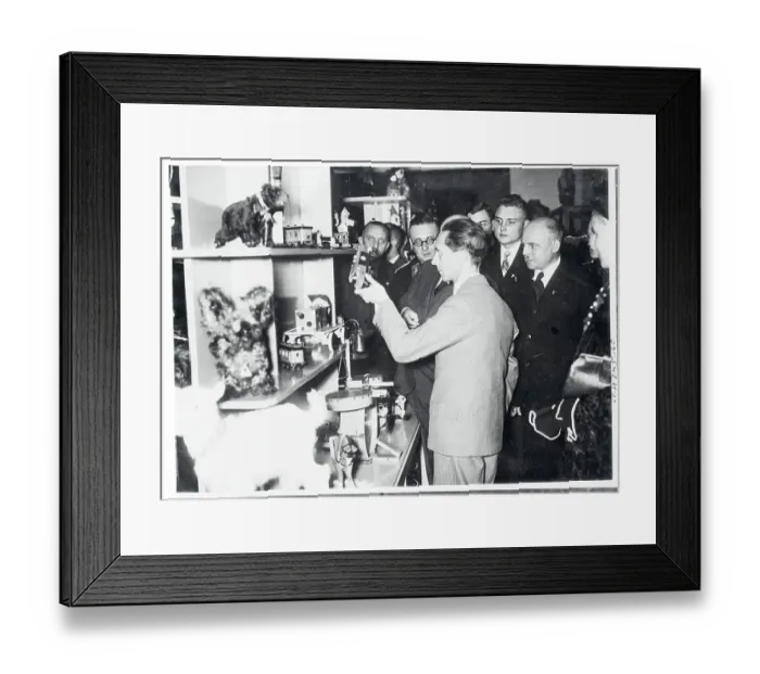 Framed Print : Dr. Goebbels Shopping Framed Print : Dr. Goebbels Shopping